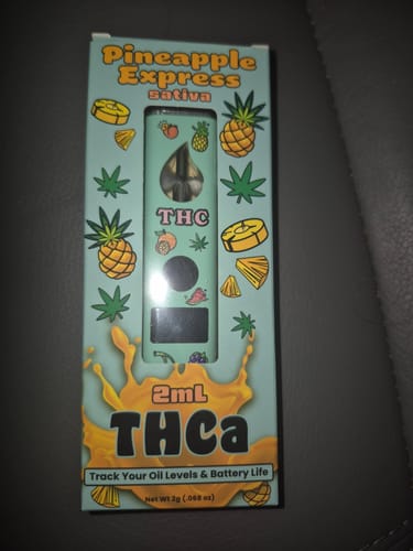 Customer photo review of Gold Spectrum Fruity THCA 2mL Disposable