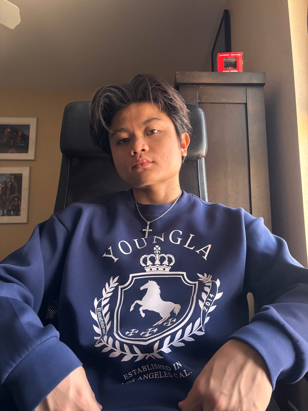 Customer photo review of 5075 - Old Money Crewnecks