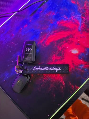 Customer photo review of SCHNATTERDAYS KEYTAG