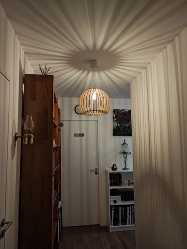 Customer photo review of Atlas teinté Chêne | Suspension
