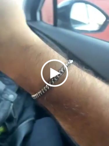 Reseña con vídeo de un cliente sobre Pulsera Miami Cuban 5mm
