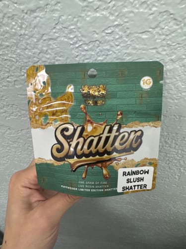 Customer photo review of Rainbow Slush Shatter