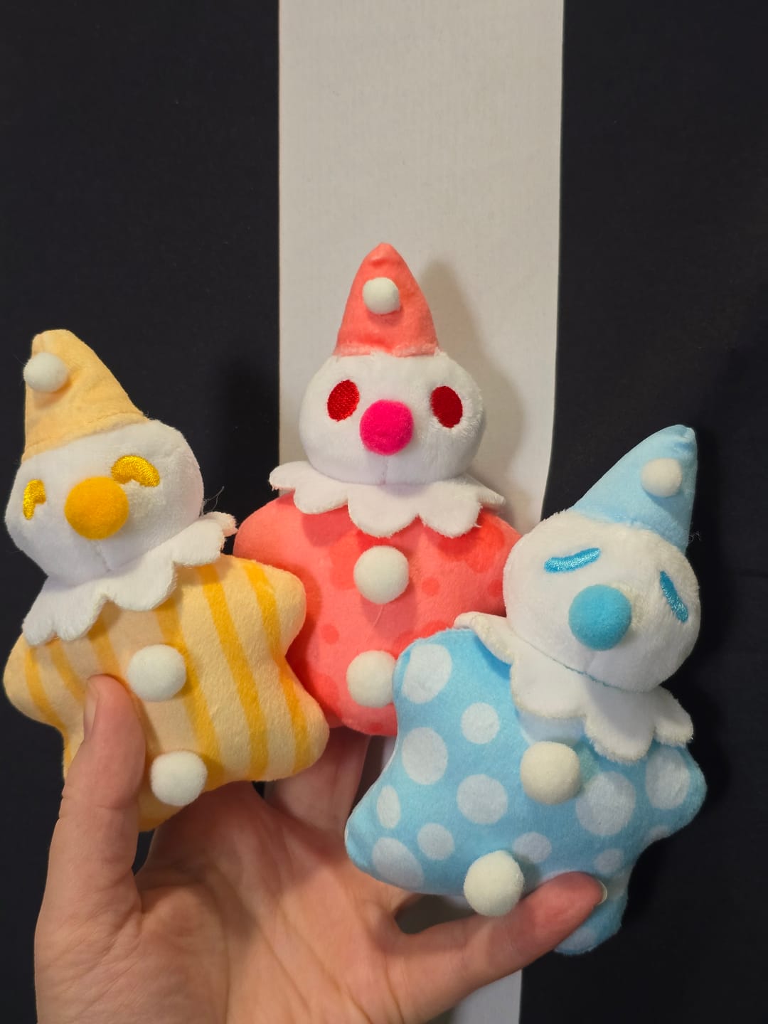 Customer photo review of Cute Lil Clown Plushies!