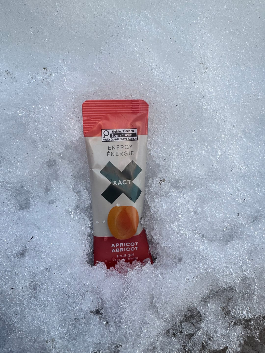 Customer photo review of XACT Energy Fruit Gels (Box of 24)