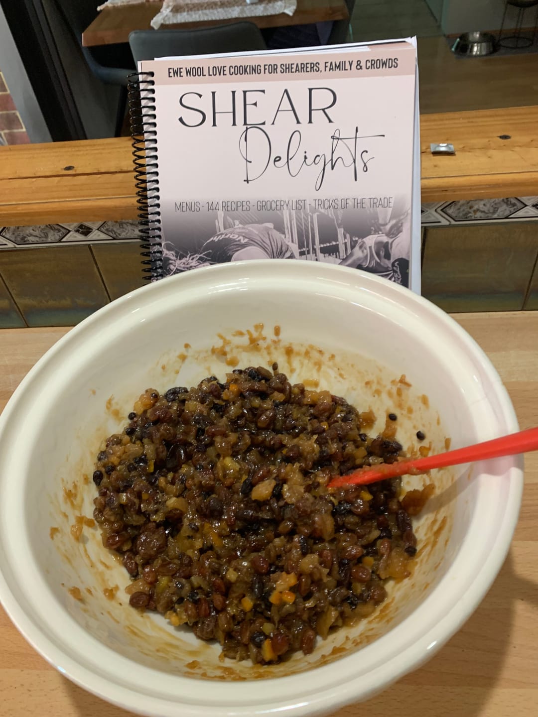 Customer photo review of A5 Shear Delights Cookbook