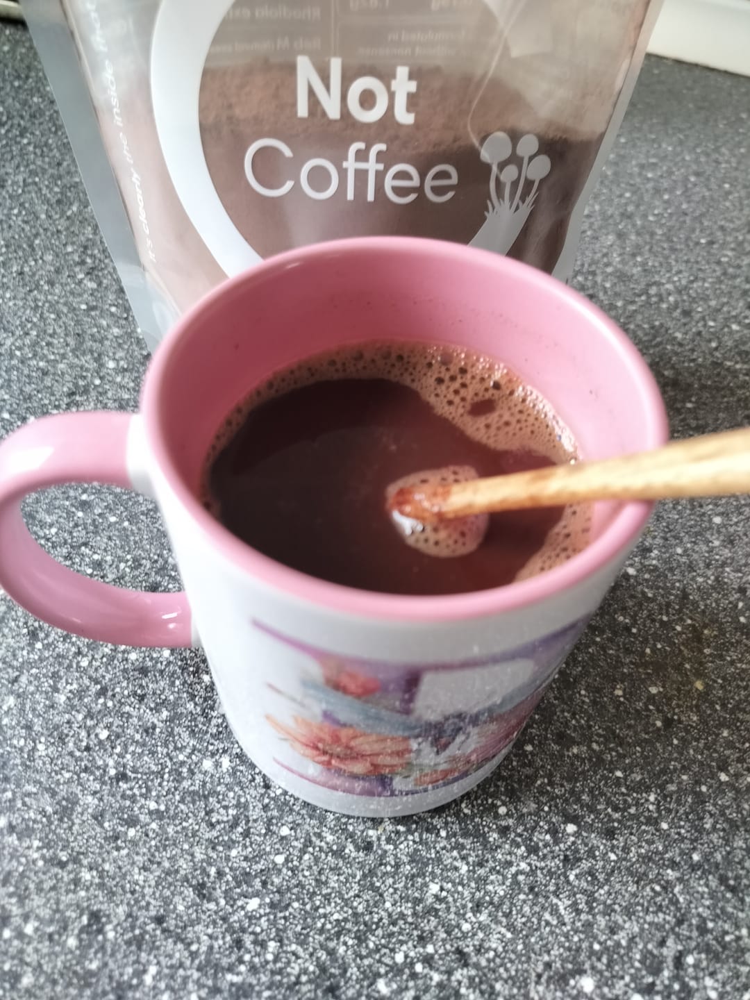 Customer photo review of Not Coffee