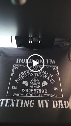 Customer video review of DTF Transfers Upload Your Gang Sheet