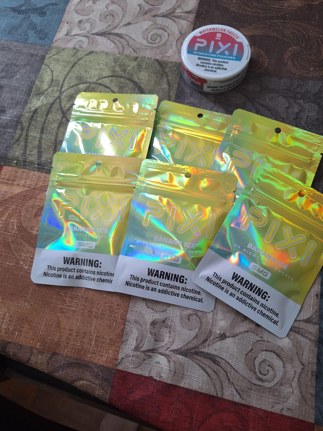 Customer photo review of Mylar Nicotine Pouches