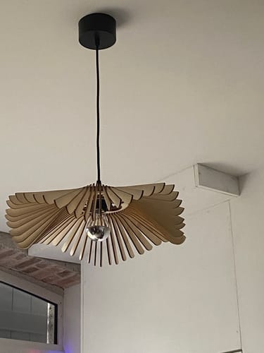Customer photo review of Rose teinté Chêne | Suspension