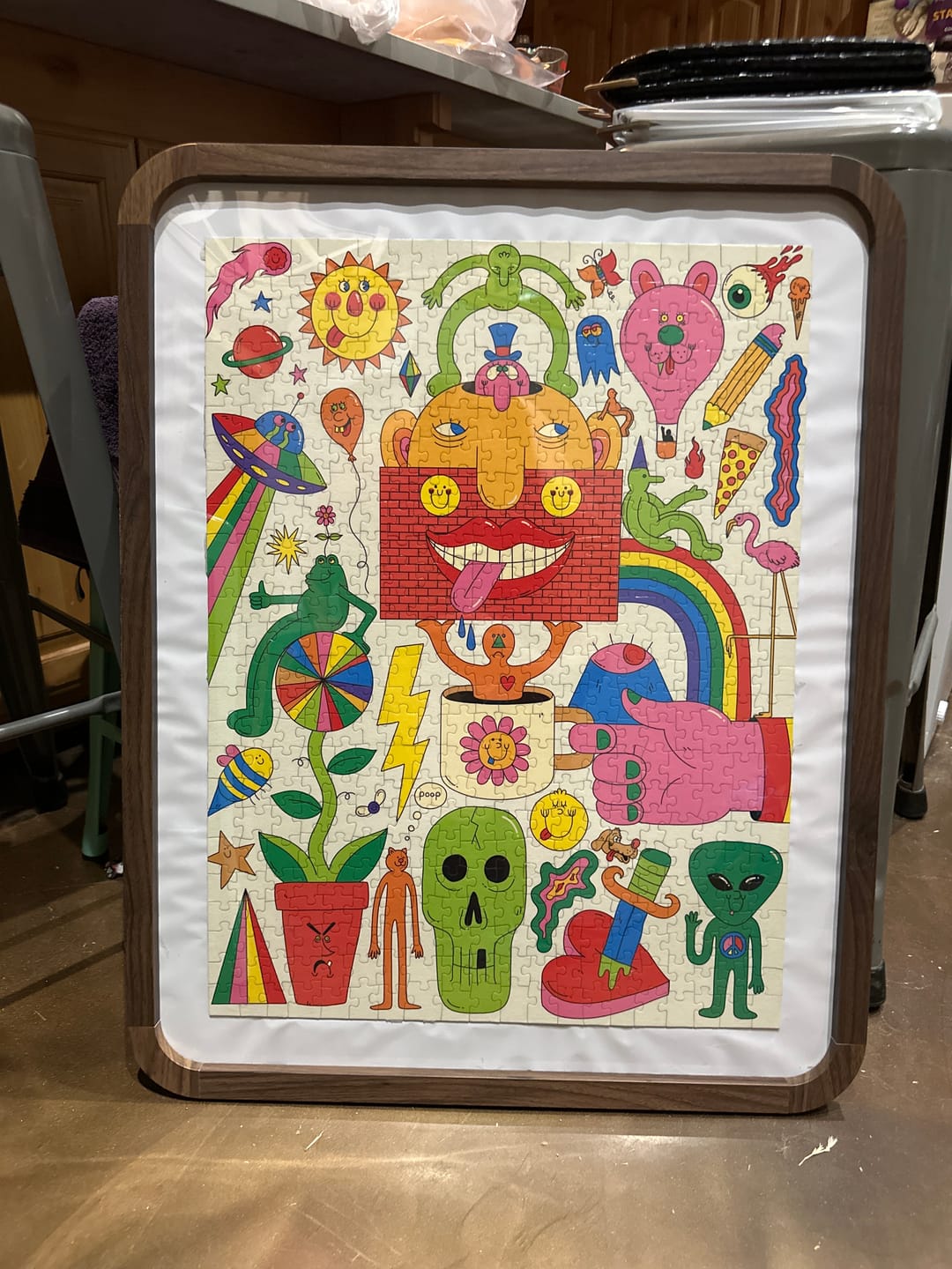 Customer photo review of Sketchbook | 500 Piece Puzzle