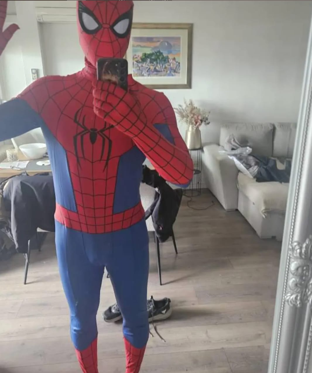 Customer photo review of Spider-Man: Brand New Day (2026) Costume (Made Of Silicone) (Cosplay Grade)