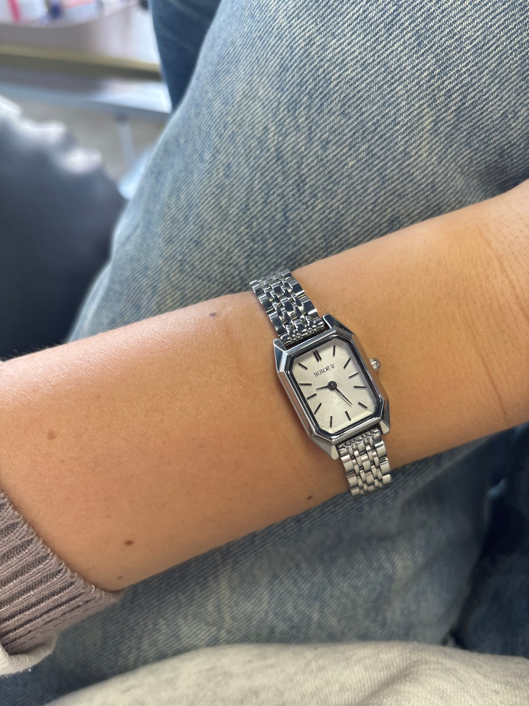 Customer photo review of Isabell Petite Silver