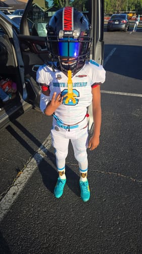Customer photo review of Scooby-Doo Youth Football Cleats - Velocity 3.0 by Phenom Elite