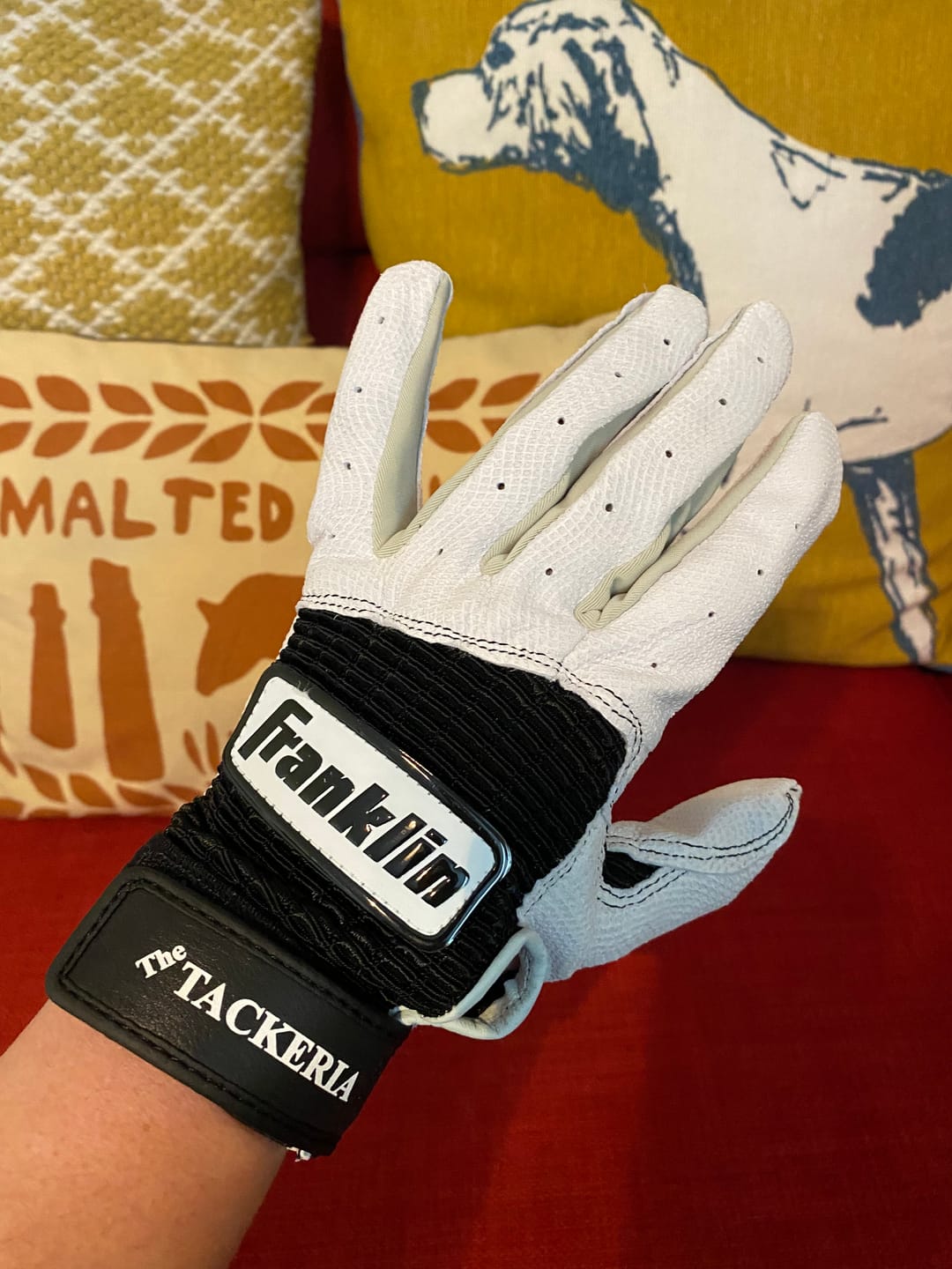 Customer photo review of Franklin Gloves, Pairs