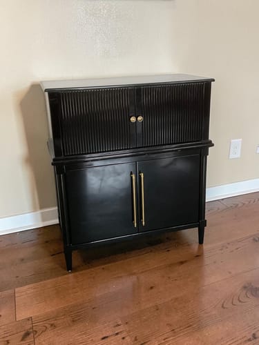 Customer photo review of Oreo Bar Cabinet