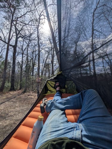 Customer photo review of Haven Tent Rainfly