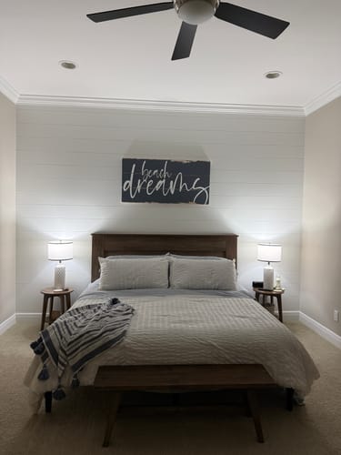 Customer photo review of Beach Dreams Rustic Sign v3