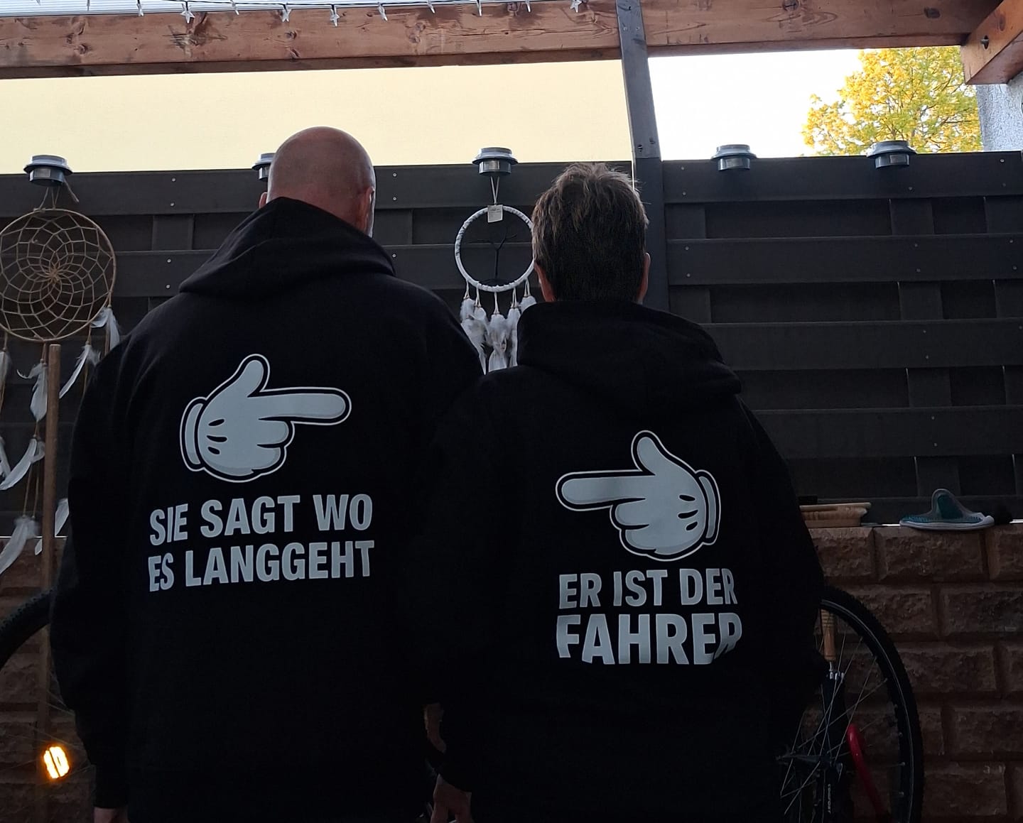 Customer photo review of Bundle Er ist der Fahrer / Sie sagt wo es langgeht