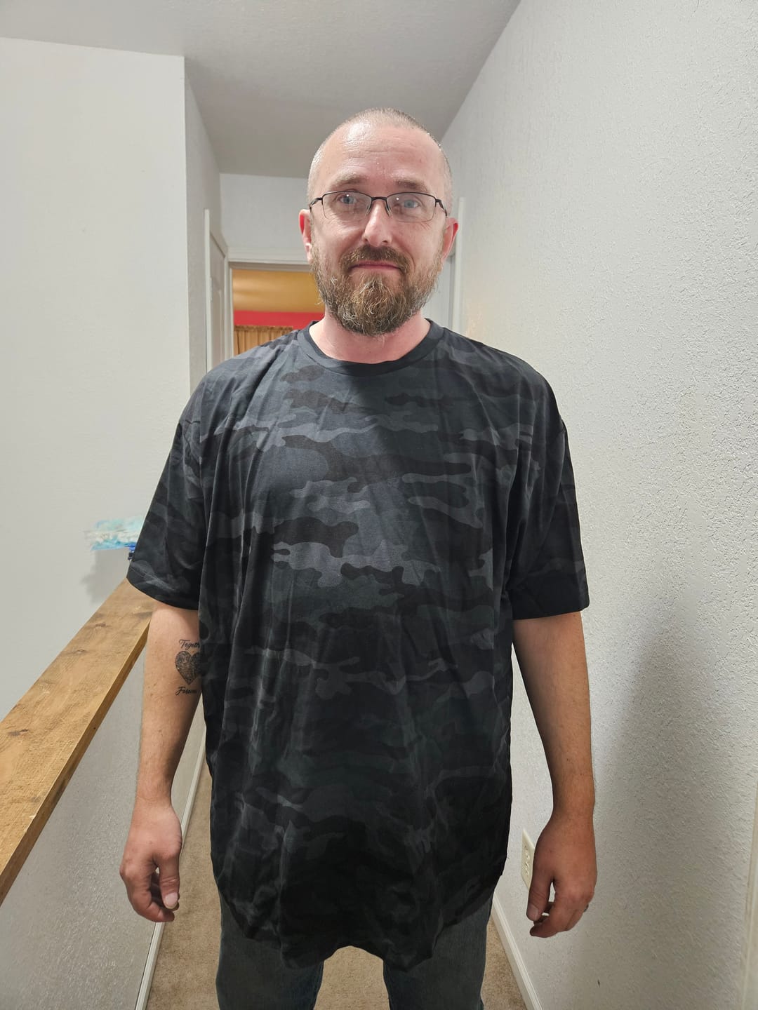 Customer photo review of 80Eighty® BlackCamo Shirt