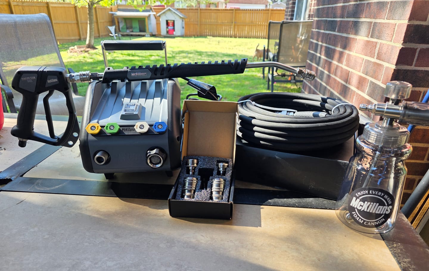 Customer photo review of Foam Cannon [Black Edition]