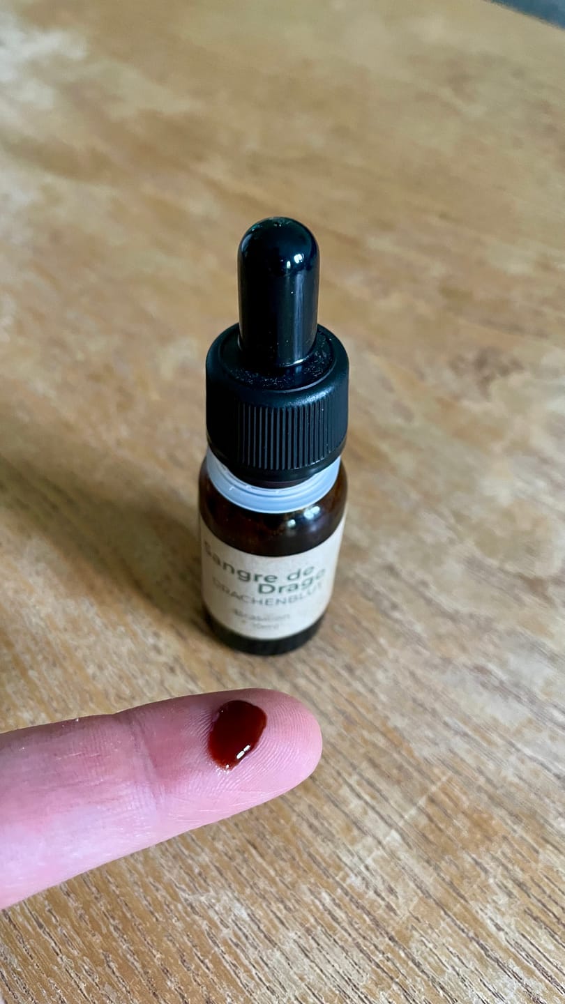 Customer photo review of Sangre de Drago (Drachenblut Harz)