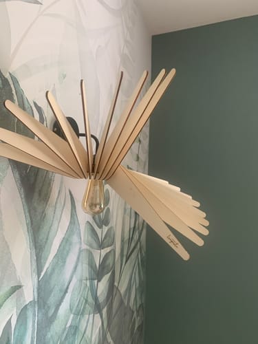 Customer photo review of Albatros teinté Chêne | Applique