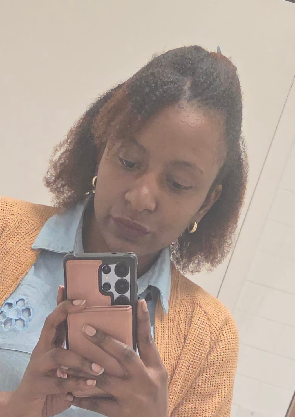 Customer photo review of Moisture Miracle – Leave-in Conditioner