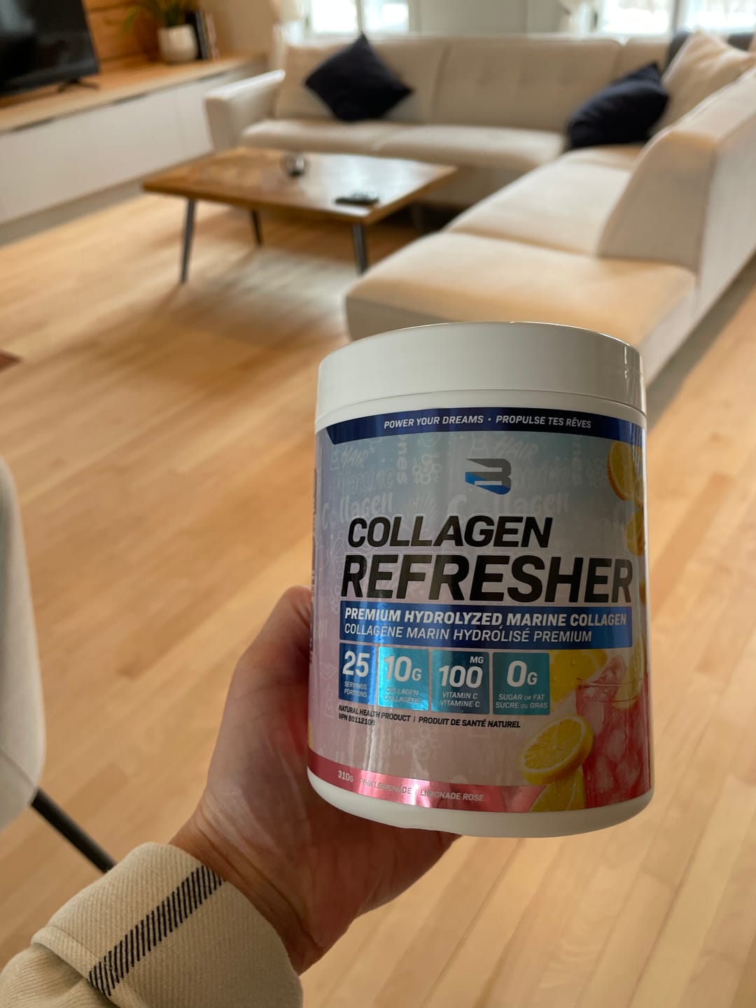 Customer photo review of Collagen Refresher