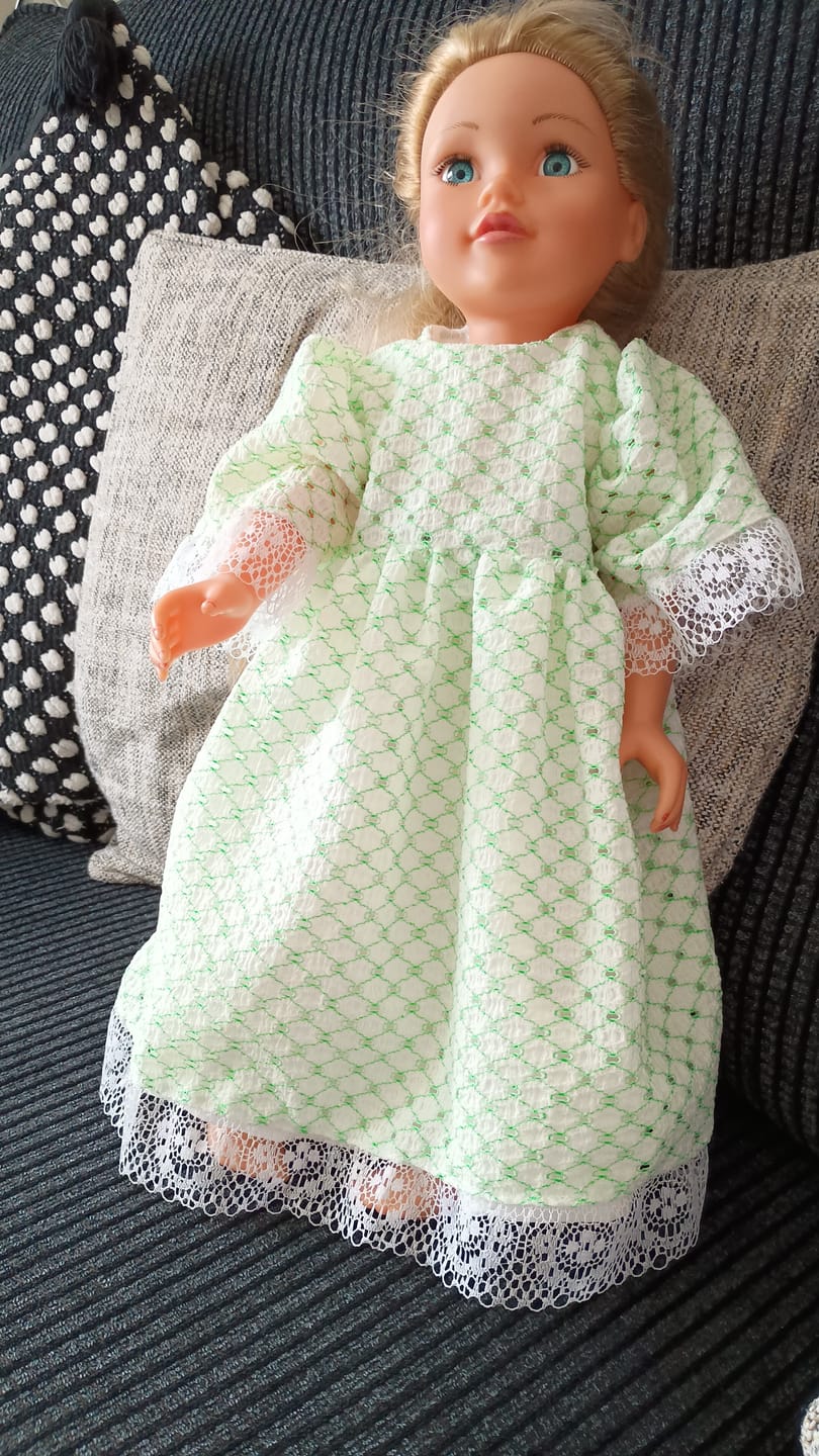 Customer photo review of Airy Prism Knitted Fabric