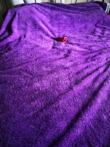 Customer photo review of CLEARANCE SALE: Love Blanket for $69