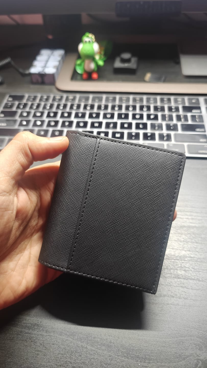 Customer photo review of SLEIGHT RFID BI-FOLD WALLET