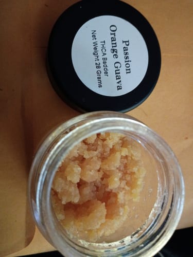 Customer photo review of Passion Orange Guava | THCA Crumble