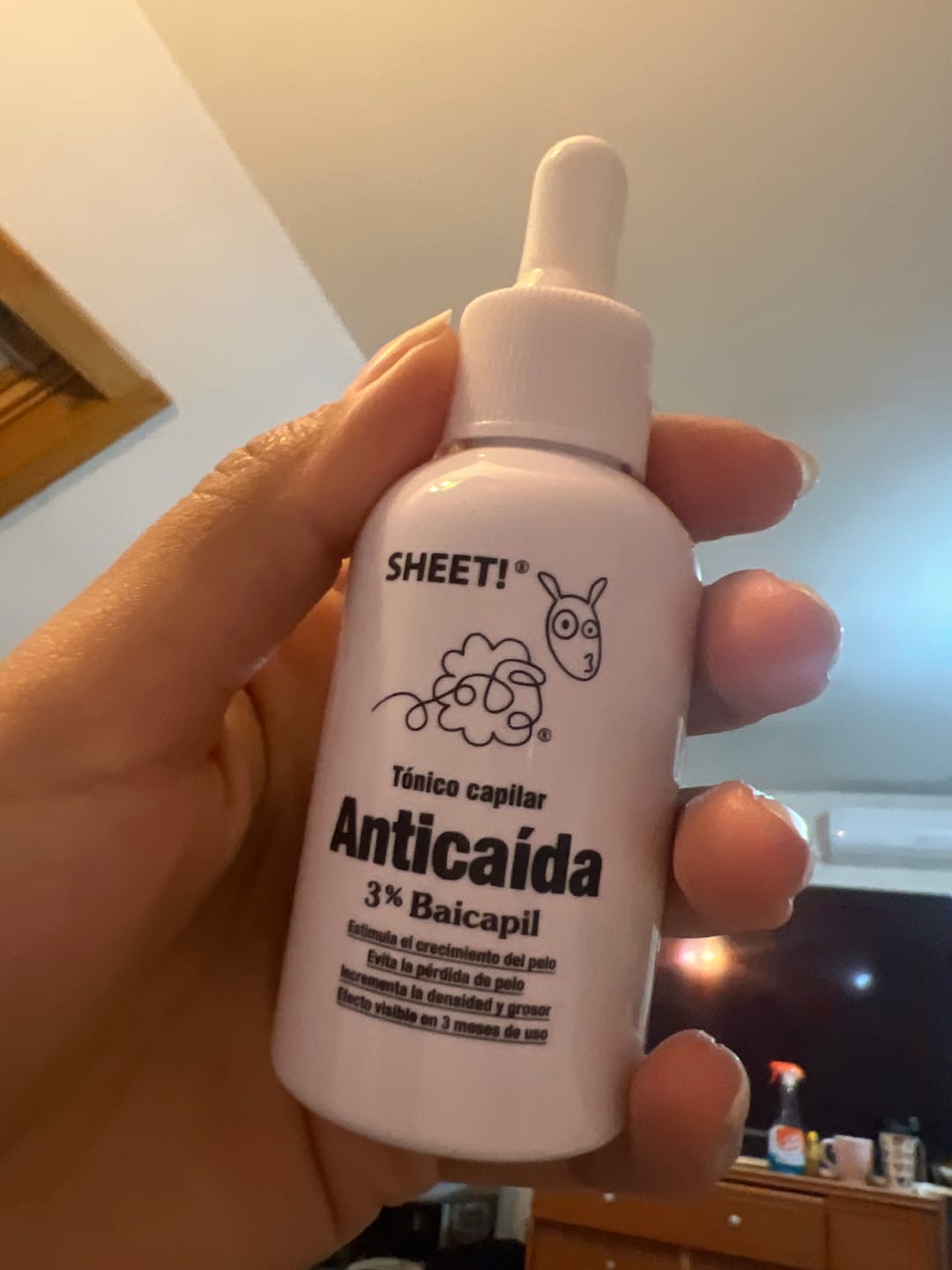 Customer photo review of Tónico Anticaída