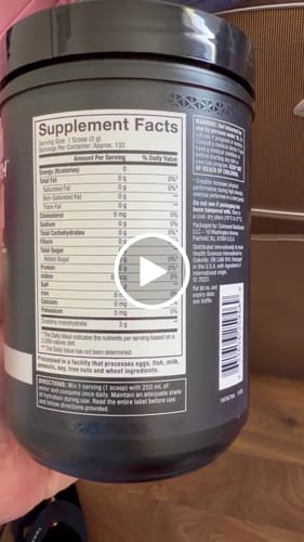 Customer video review of MuscleTech Platinum 100% Creatine Monohydrate - Unflavored 400g