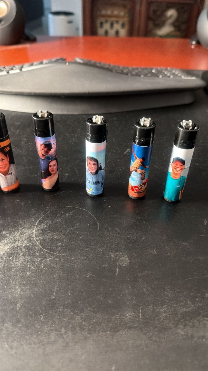 Customer photo review of Personalisierte Clipper - 3D Vorschau