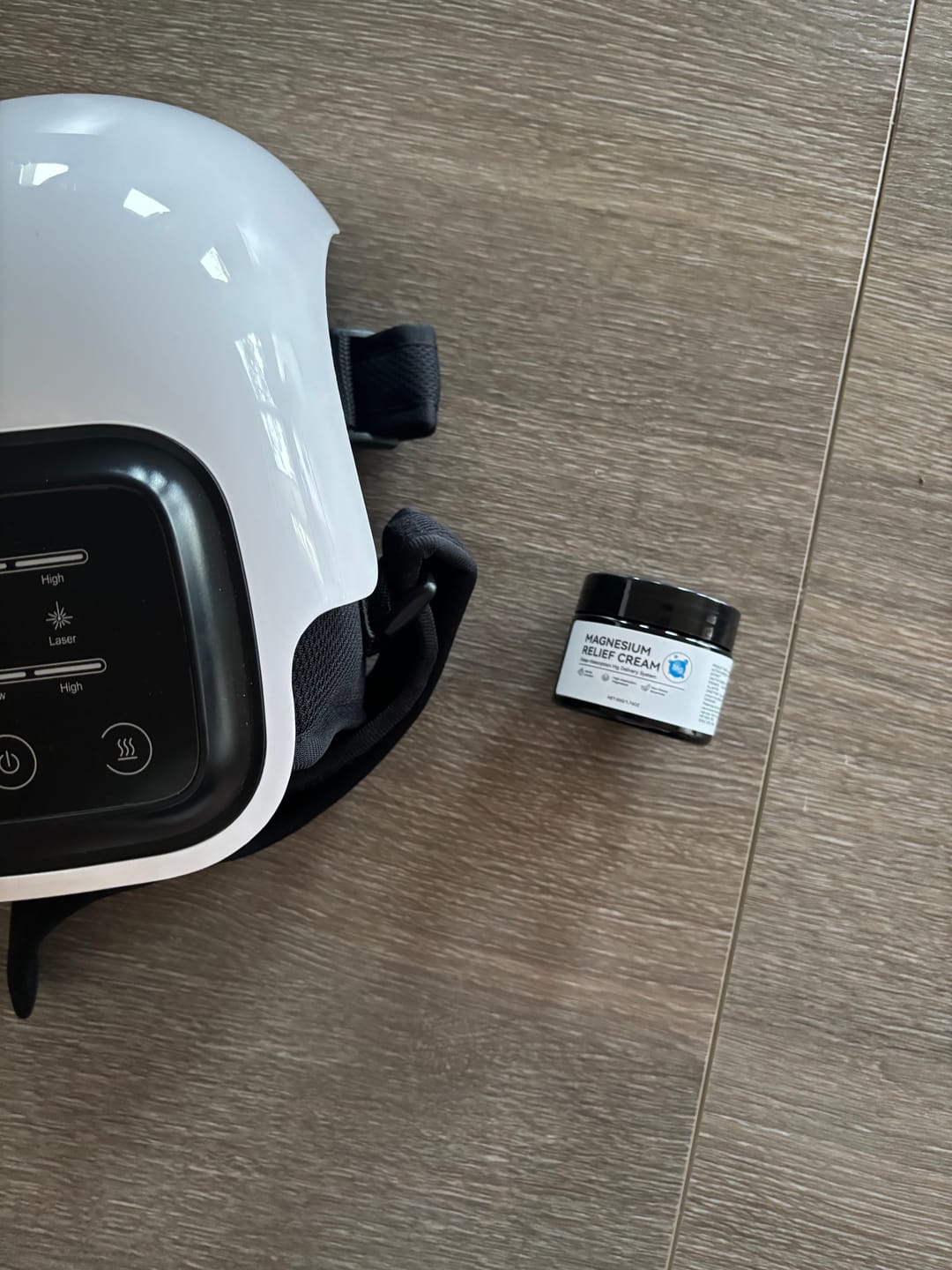 Customer photo review of Crema al magnesio per massaggi articolari