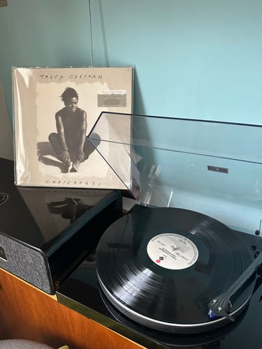 Customer photo review of Tracy Chapman Crossroads Vinyl Record