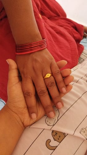 Customer photo review of Flower Magic Ring