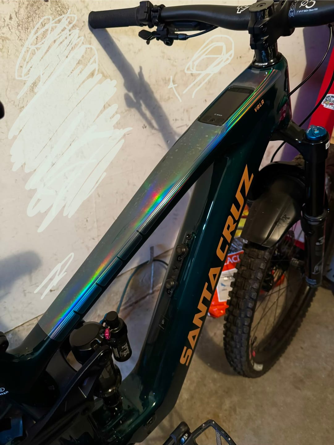 Customer photo review of Spectral Effects Clear Frame Keeper