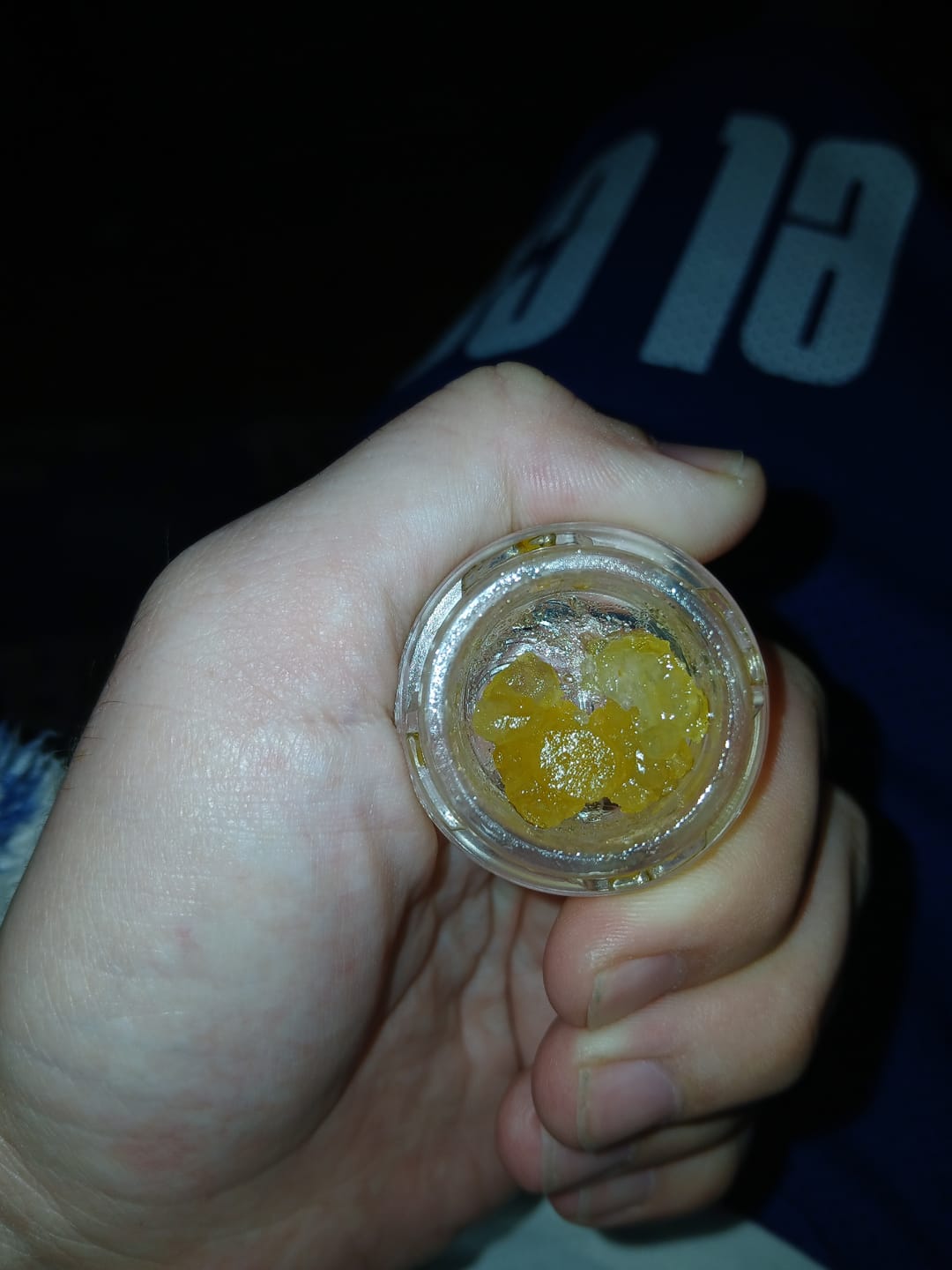 Customer photo review of Live Resin THCa Diamonds