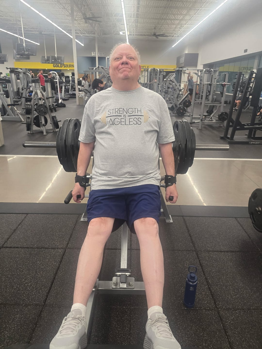 Customer photo review of Ageless Strength L T-Shirt