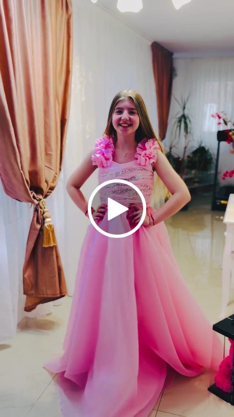 Customer video review of Organza Sidefata Lavanda Deschis -  3 m Latime