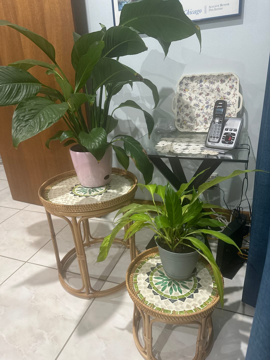 Customer photo review of Oasis Rattan Table Set
