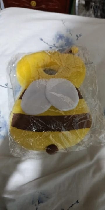 Customer photo review of BumperBuddy™ Baby Head Protector
