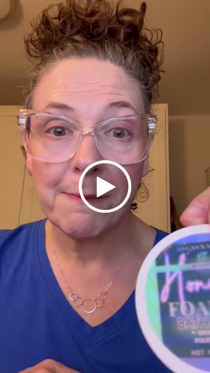 Customer video review of Honeybee Foaming Bath Butter