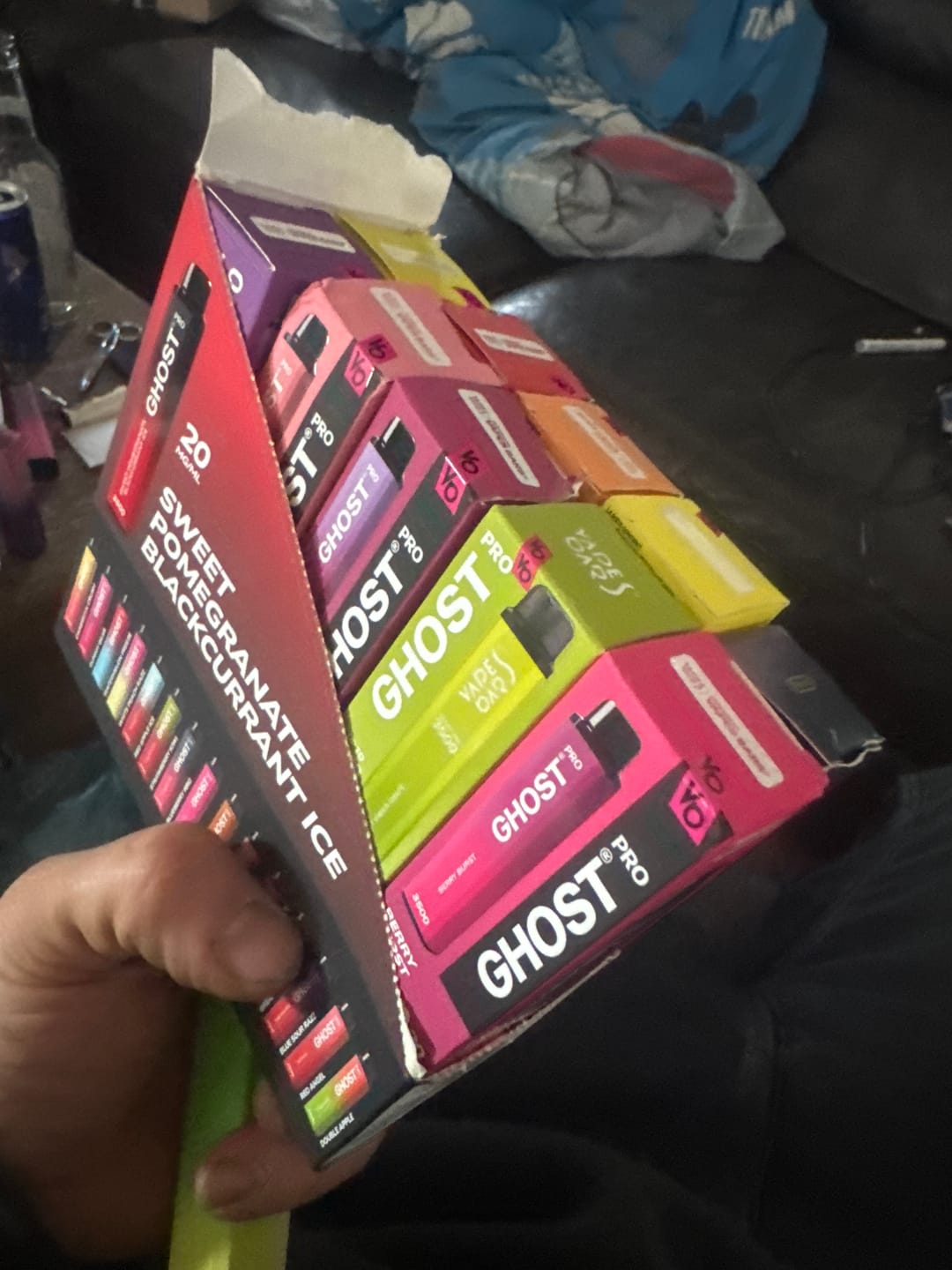 Customer photo review of Ghost Pro 3500 Puffs Disposable Vape