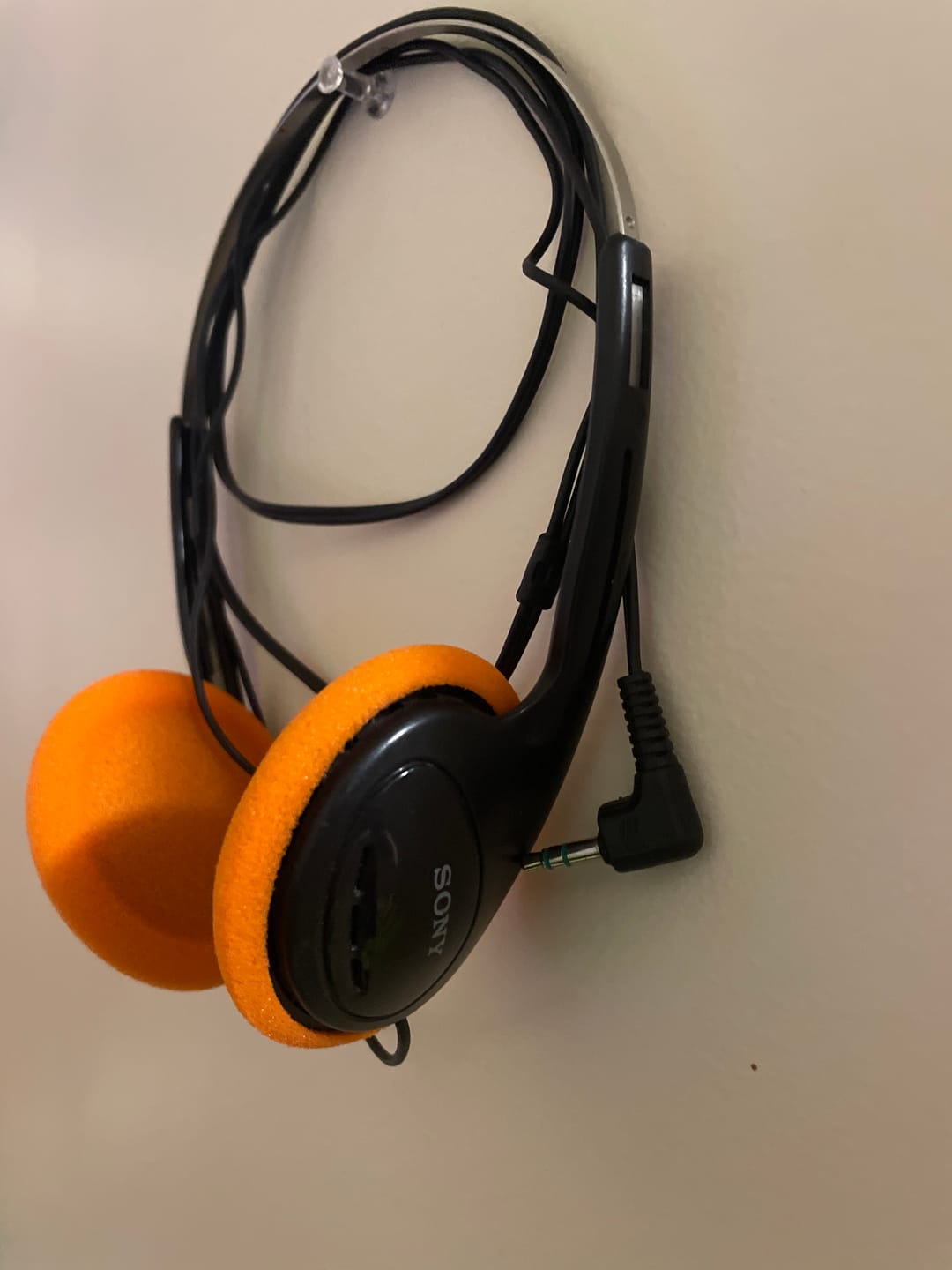 Customer photo review of Replacement Foam Pad Cushions for Headphones - 2" Diameter