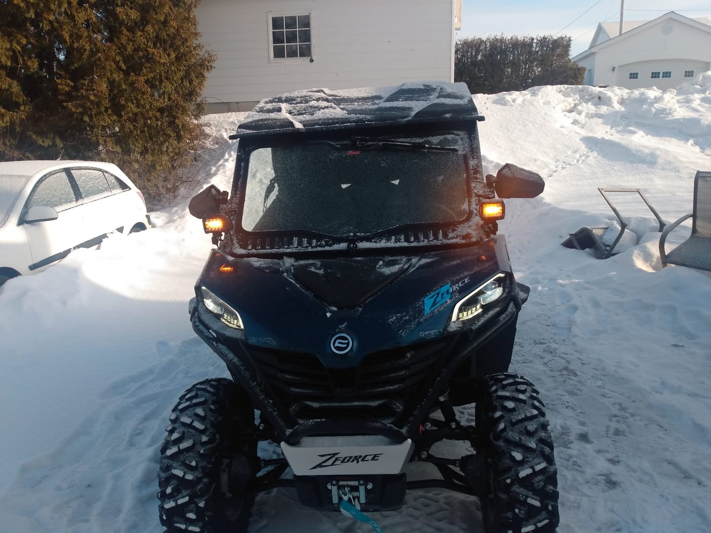 Customer photo review of CFMoto Wheel Spacers - ZForce 800/950 (Gen2)