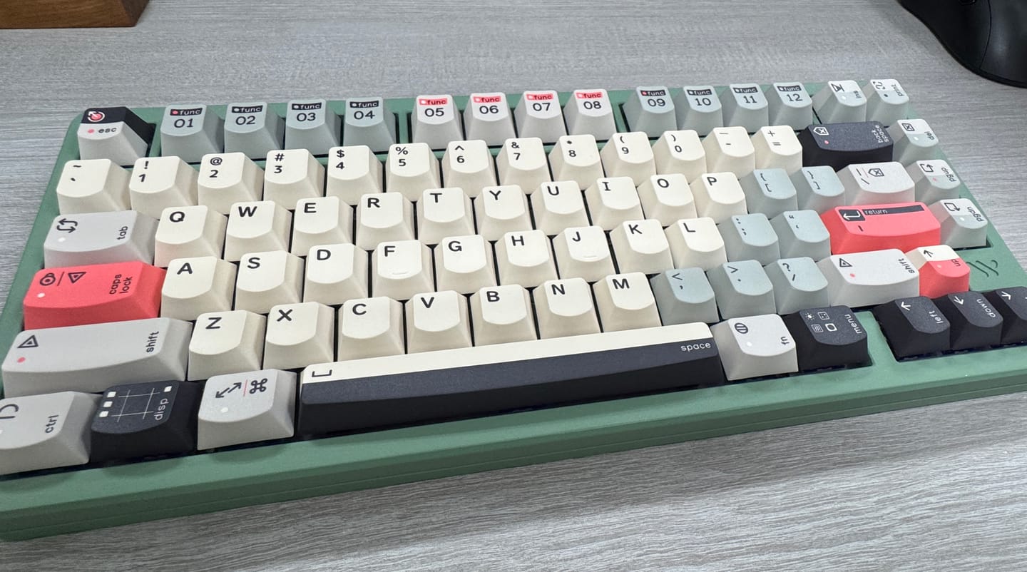 Customer photo review of NuPhy x Keytok 微笑 鍵帽