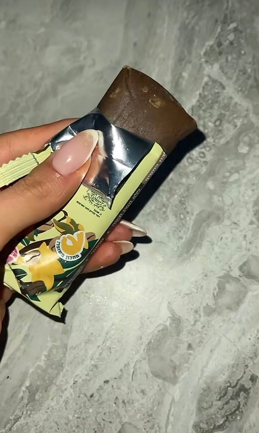 Customer photo review of חטיפי חלבון בטעם וניל וקפה